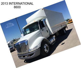 2013 INTERNATIONAL 8600