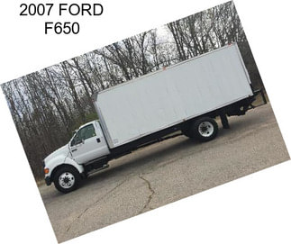 2007 FORD F650