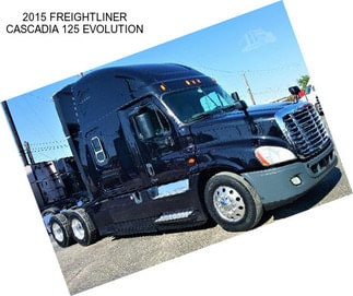 2015 FREIGHTLINER CASCADIA 125 EVOLUTION