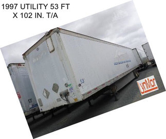 1997 UTILITY 53 FT X 102 IN. T/A