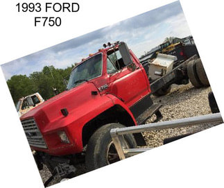 1993 FORD F750