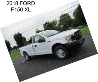 2018 FORD F150 XL