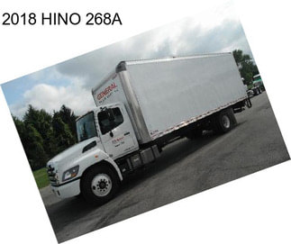 2018 HINO 268A