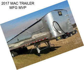 2017 MAC TRAILER MFG MVP