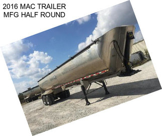 2016 MAC TRAILER MFG HALF ROUND