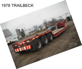 1978 TRAILBECK