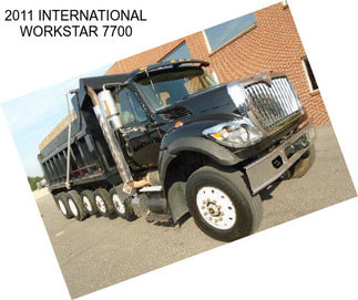 2011 INTERNATIONAL WORKSTAR 7700