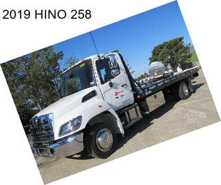 2019 HINO 258