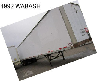 1992 WABASH