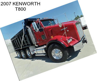 2007 KENWORTH T800