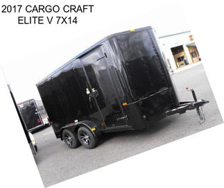 2017 CARGO CRAFT ELITE V 7X14