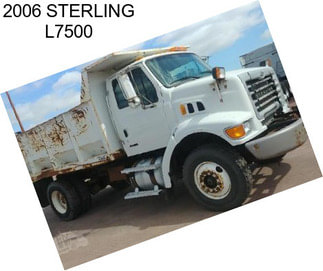 2006 STERLING L7500