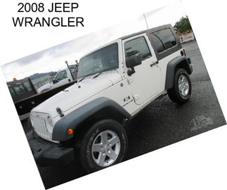 2008 JEEP WRANGLER