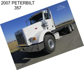 2007 PETERBILT 357