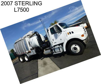 2007 STERLING L7500