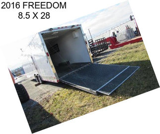 2016 FREEDOM 8.5 X 28