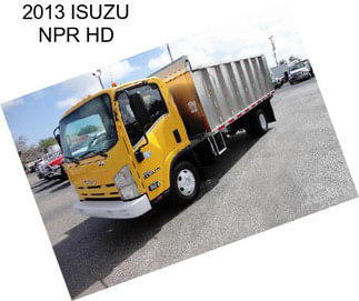 2013 ISUZU NPR HD