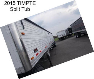 2015 TIMPTE Split Tub