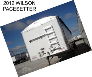 2012 WILSON PACESETTER