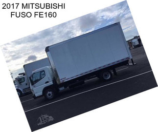 2017 MITSUBISHI FUSO FE160