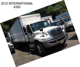 2012 INTERNATIONAL 4300