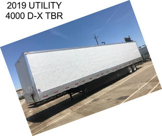 2019 UTILITY 4000 D-X TBR