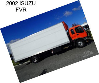 2002 ISUZU FVR