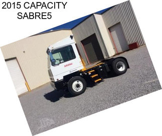 2015 CAPACITY SABRE5