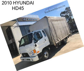 2010 HYUNDAI HD45