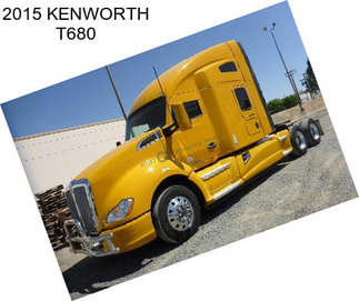 2015 KENWORTH T680