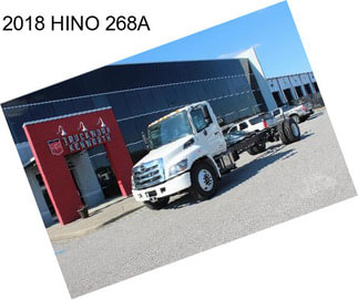 2018 HINO 268A