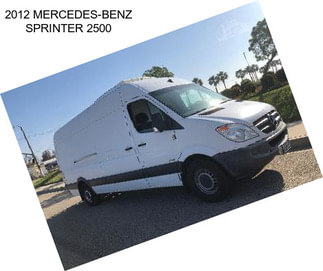 2012 MERCEDES-BENZ SPRINTER 2500