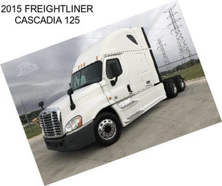 2015 FREIGHTLINER CASCADIA 125