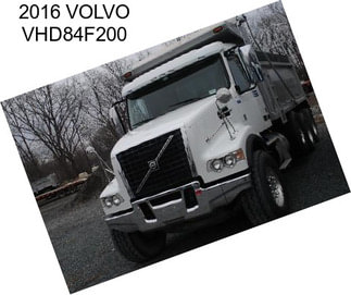 2016 VOLVO VHD84F200