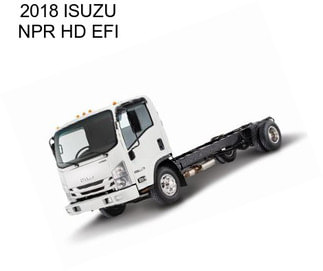 2018 ISUZU NPR HD EFI