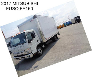 2017 MITSUBISHI FUSO FE160