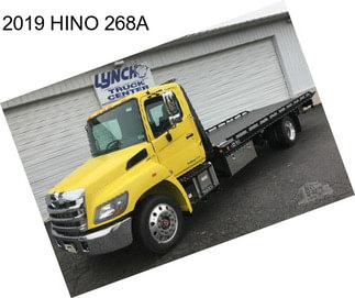 2019 HINO 268A