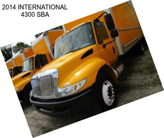 2014 INTERNATIONAL 4300 SBA