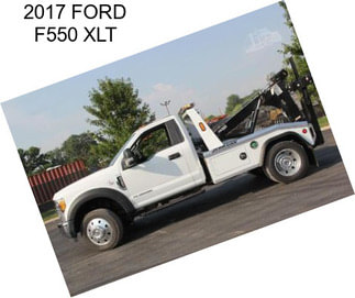 2017 FORD F550 XLT