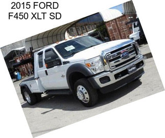 2015 FORD F450 XLT SD