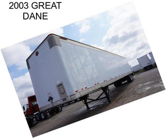 2003 GREAT DANE