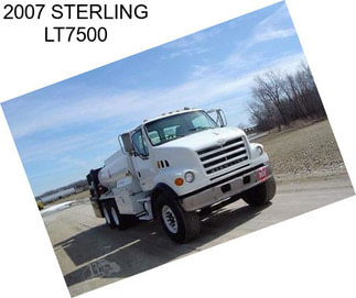 2007 STERLING LT7500