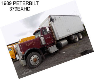 1989 PETERBILT 379EXHD