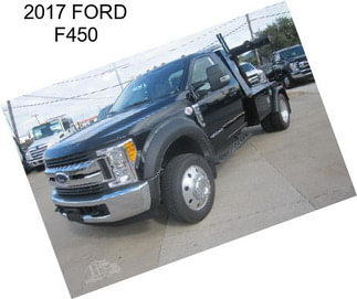 2017 FORD F450