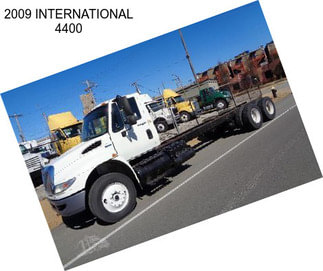 2009 INTERNATIONAL 4400