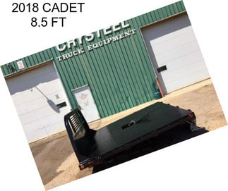 2018 CADET 8.5 FT