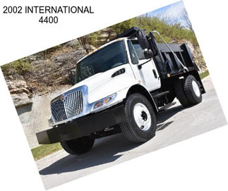 2002 INTERNATIONAL 4400