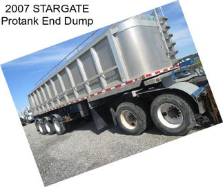 2007 STARGATE Protank End Dump