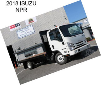 2018 ISUZU NPR