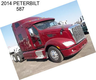 2014 PETERBILT 587